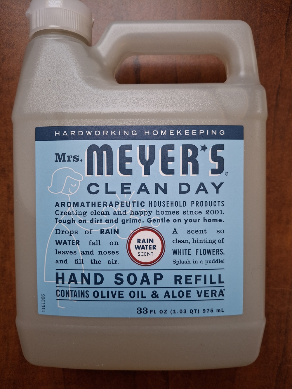 Mrs. Meyers Clean Day Hand Soap - Rain Water Scent  33oz 11216